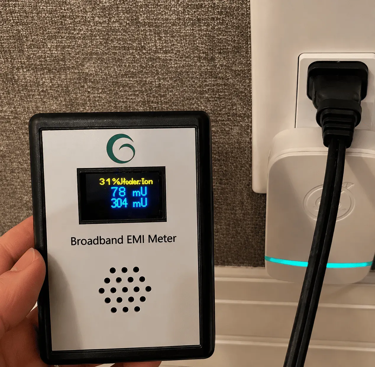 StopWatt plug-in device